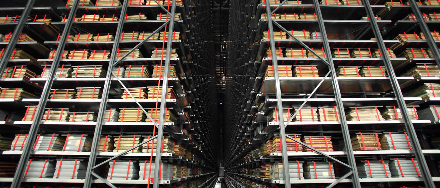 Photograph of a file store